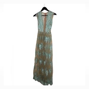 House of CB London Lace Sleeveless Maxi Dress
